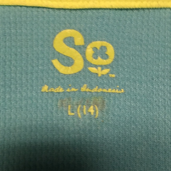 top size 14 girls Shine like a Star long sleeve shirt - Picture 6 of 6